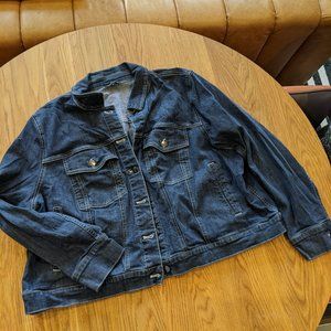 US Kelsey Denim Jacket - Dark Indigo